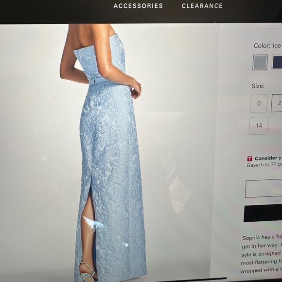 Sachin and Babi , ice blue in size 10 - Picture 7 of 12